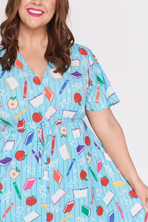 Marley Lets Learn Dress – Lets Learn midi dress