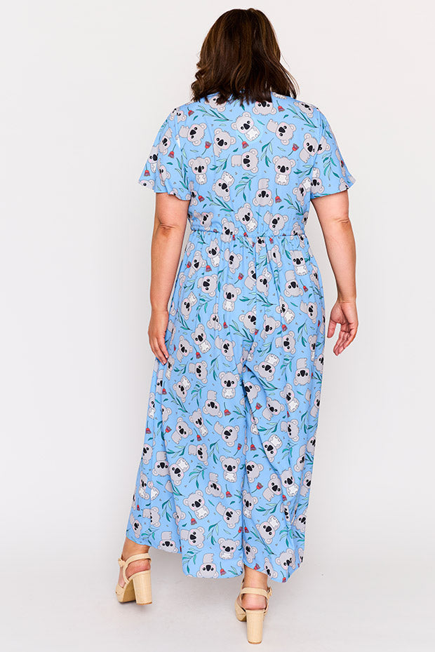 Justine Blue Koalas Jumpsuit – Blue Koalas jumpsuit