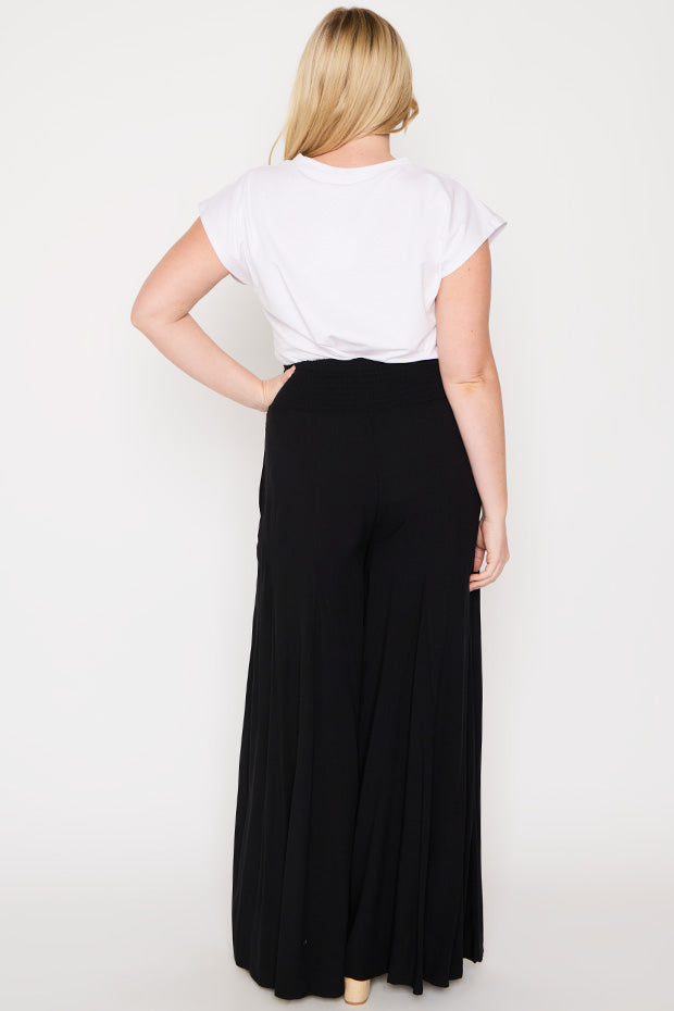 Sunshine Black Pant – Black wide leg pants