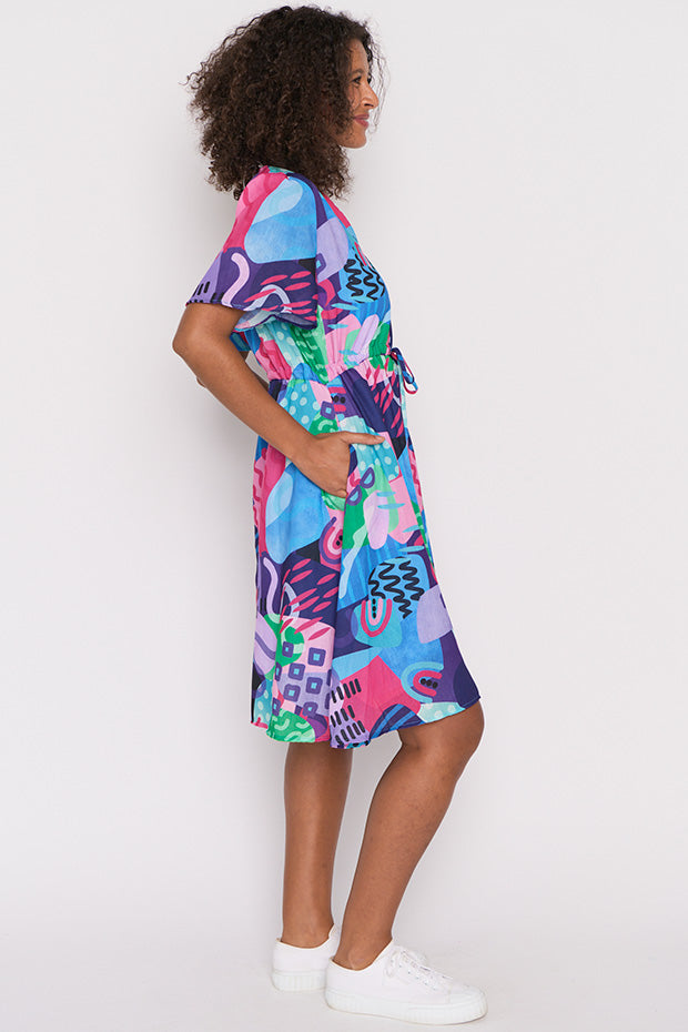 Sage Squiggle It Dress – Squiggle It knee length dress