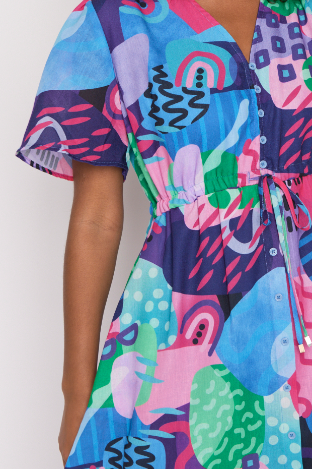 Sage Squiggle It Dress – Squiggle It knee length dress