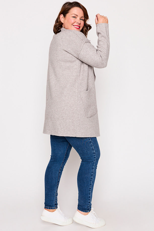 Carolina Grey Knit – Grey cardigan