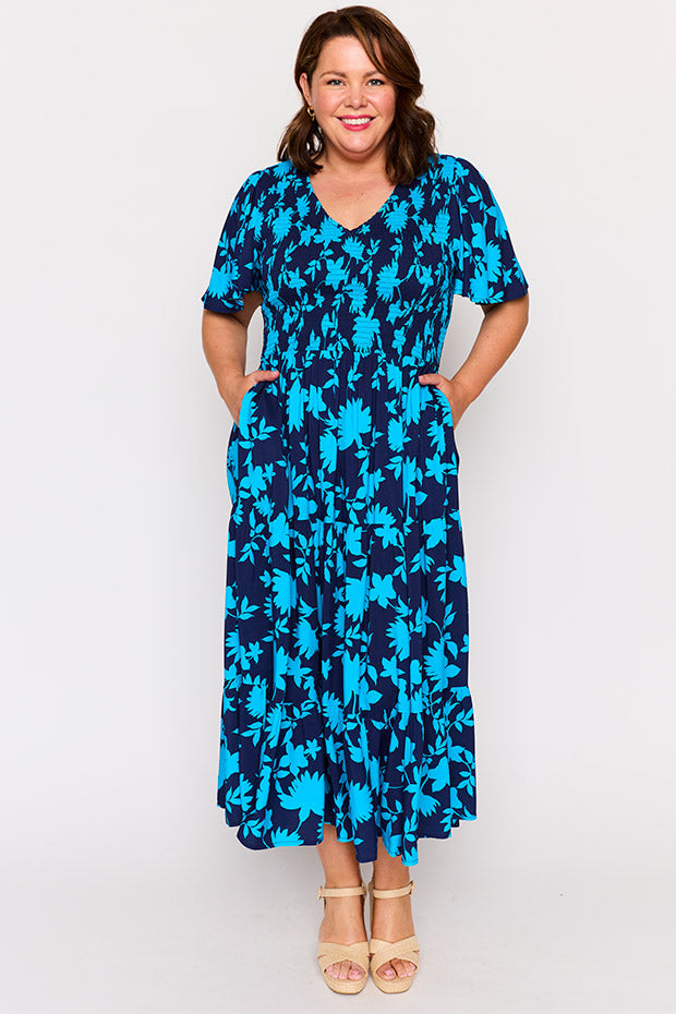 Lynette Blue Ivy Dress – Blue Ivy maxi dress