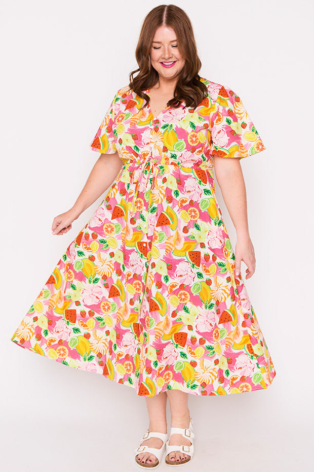 Marley Cotton Spring Fresh Dress – Spring Fresh midi dress