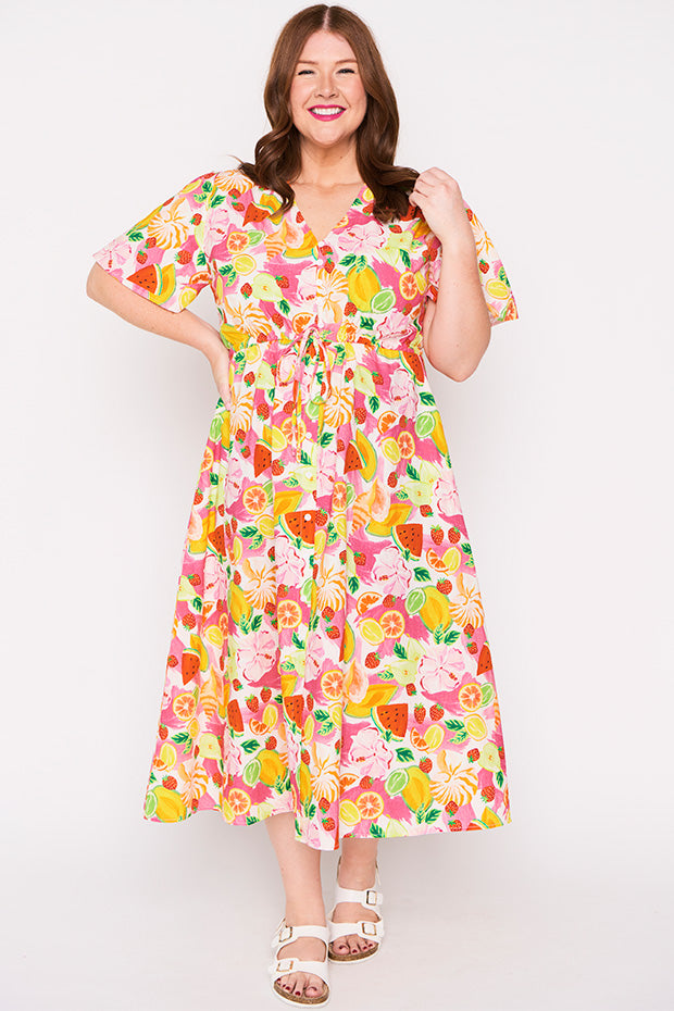 Marley Cotton Spring Fresh Dress – Spring Fresh midi dress
