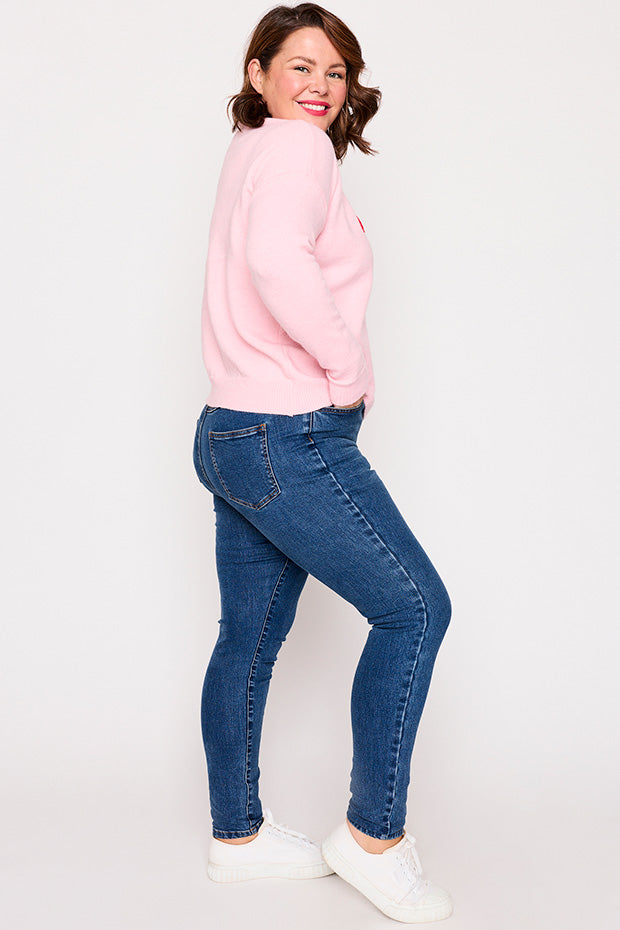 Playschool Pink Knit – Pink knit jumper