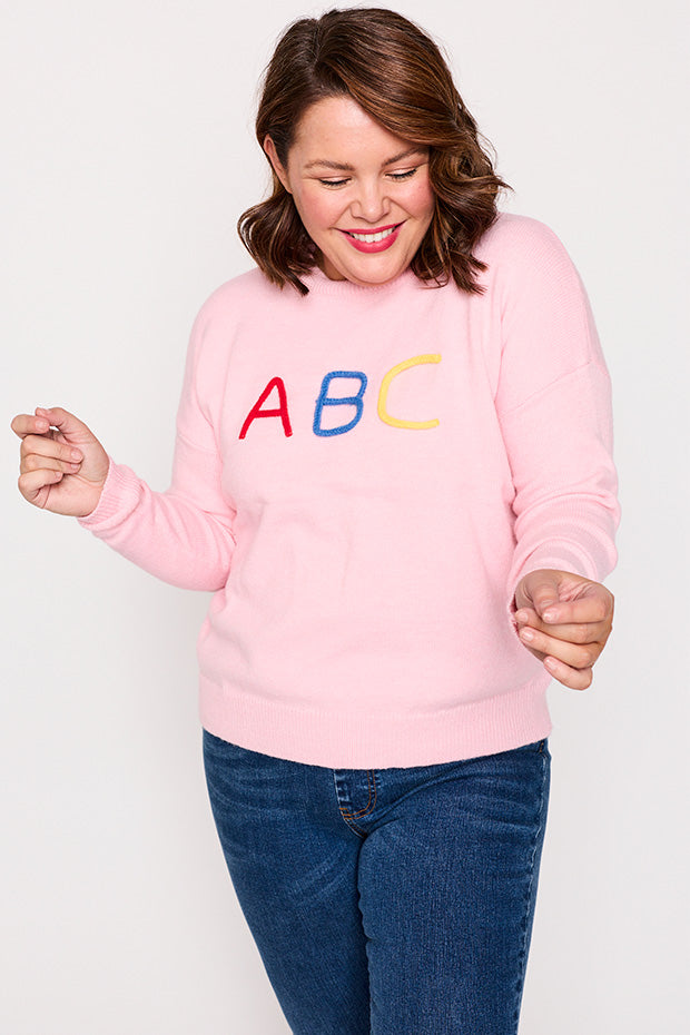 Playschool Pink Knit – Pink knit jumper