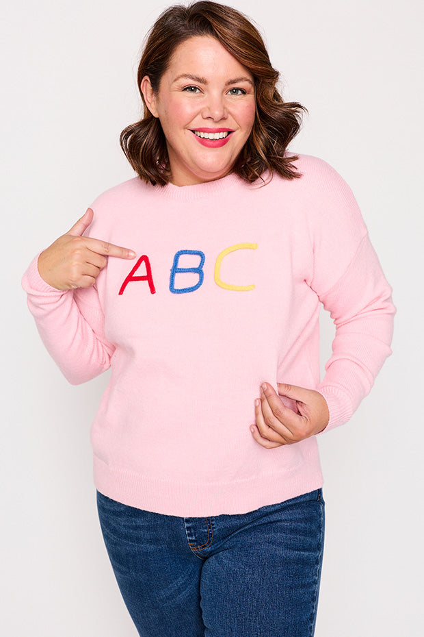 Playschool Pink Knit – Pink knit jumper