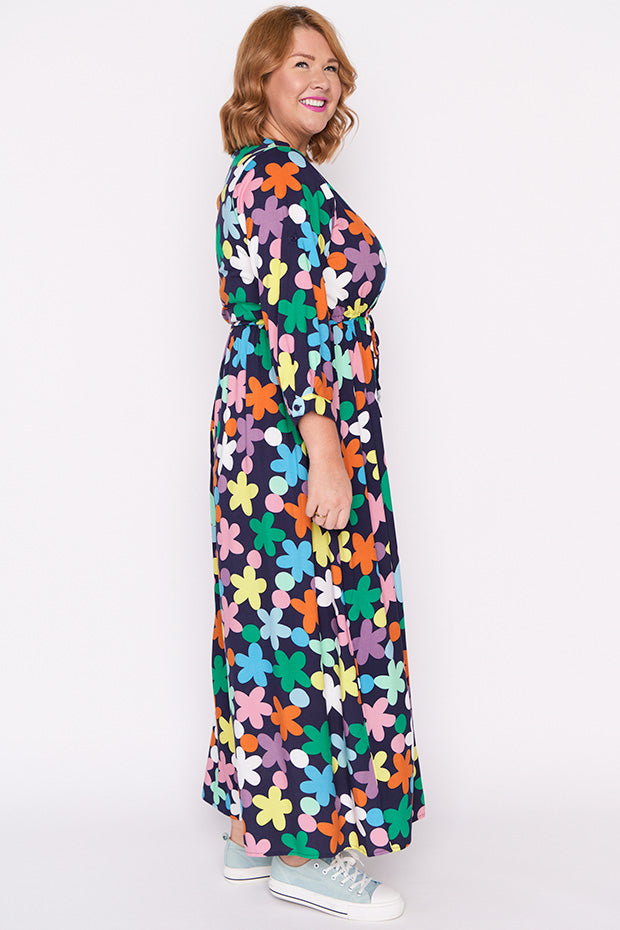 Judith Daisy Spot Long Sleeve Jumpsuit – Daisy Spot jumpsuit