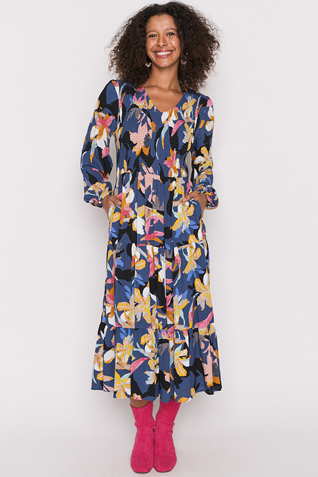 Maeve 80's Pop Midi Dress – 80's Pop Midi maxi dress