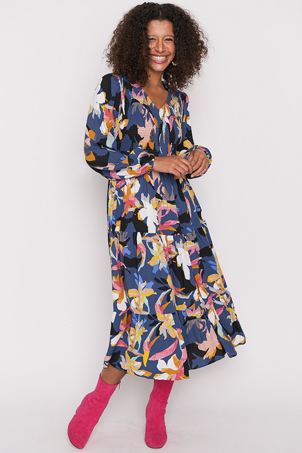 Maeve 80's Pop Midi Dress – 80's Pop Midi maxi dress