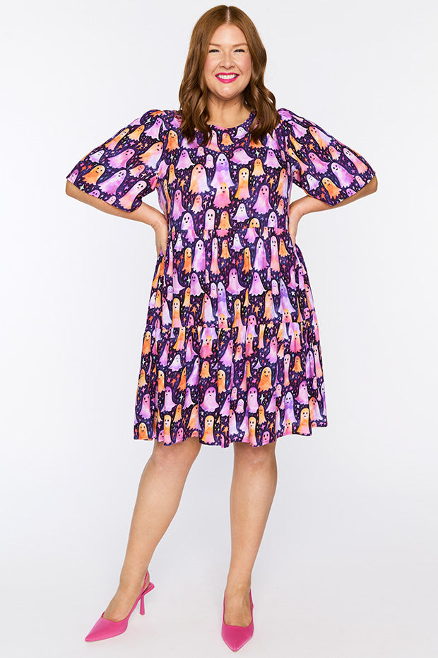 Izzie Happy Ghosts Dress – Happy Ghosts mini dress