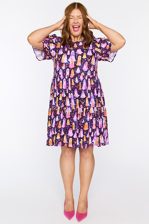 Izzie Happy Ghosts Dress – Happy Ghosts mini dress