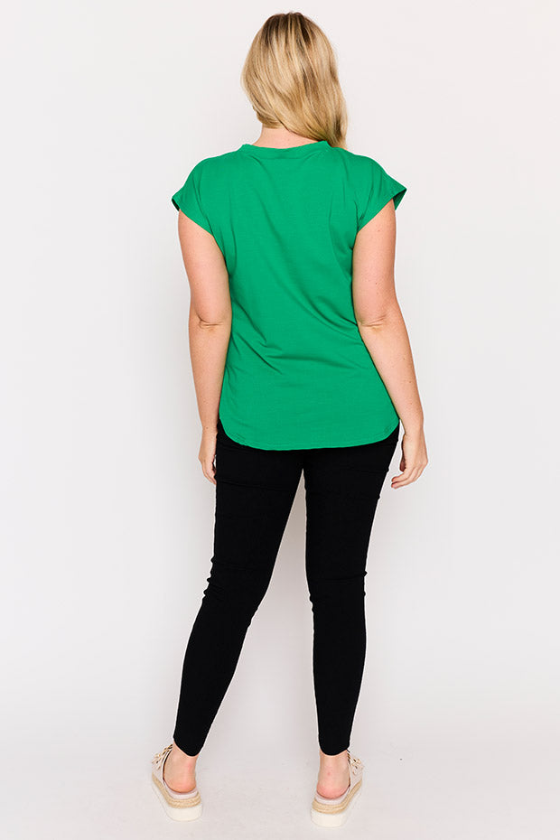 Milano Green Top – Green loose top
