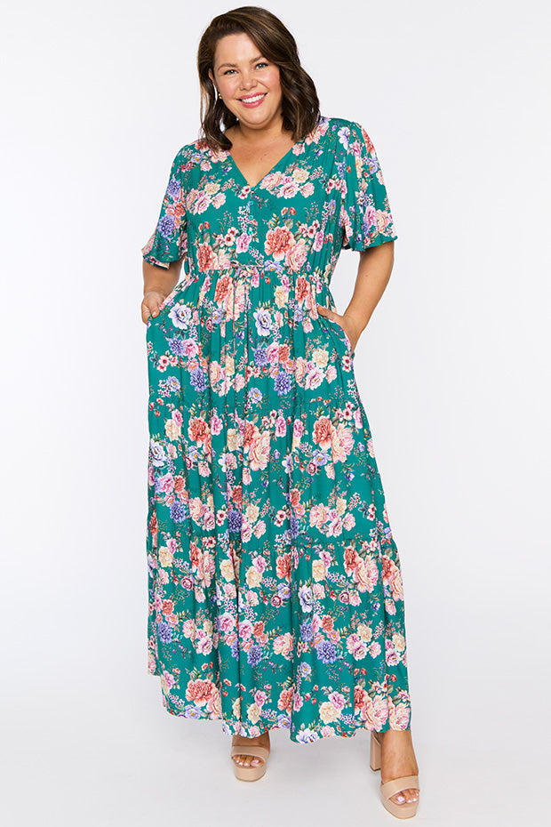 Alexia Vintage Bouquet Dress – Vintage Bouquet maxi dress