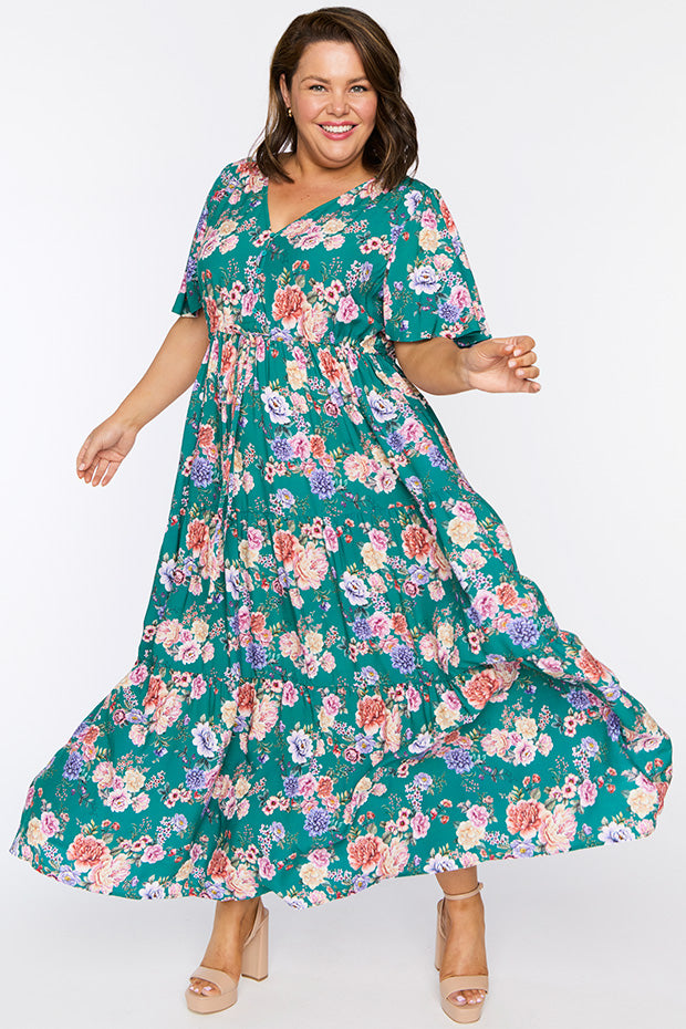 Alexia Vintage Bouquet Dress – Vintage Bouquet maxi dress