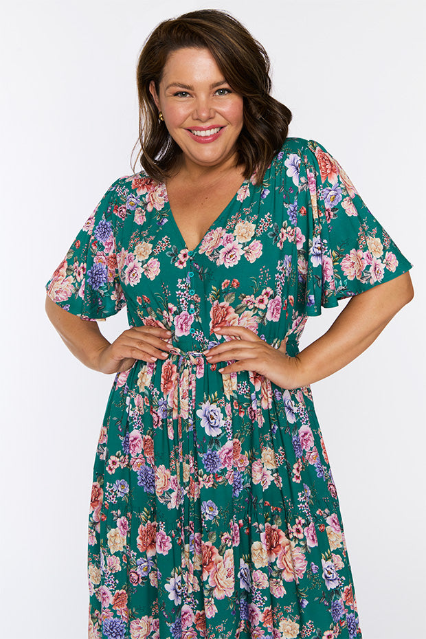 Alexia Vintage Bouquet Dress – Vintage Bouquet maxi dress
