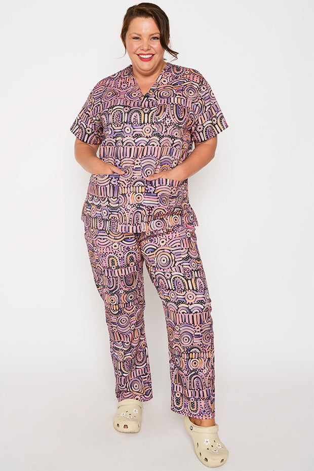Meredith Maramayart Scrub Top – Maramayart top