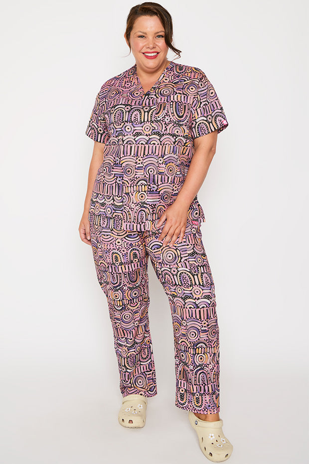 Meredith Maramayart Scrub Top – Maramayart top