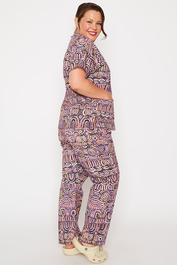 Meredith Maramayart Scrub Top – Maramayart top