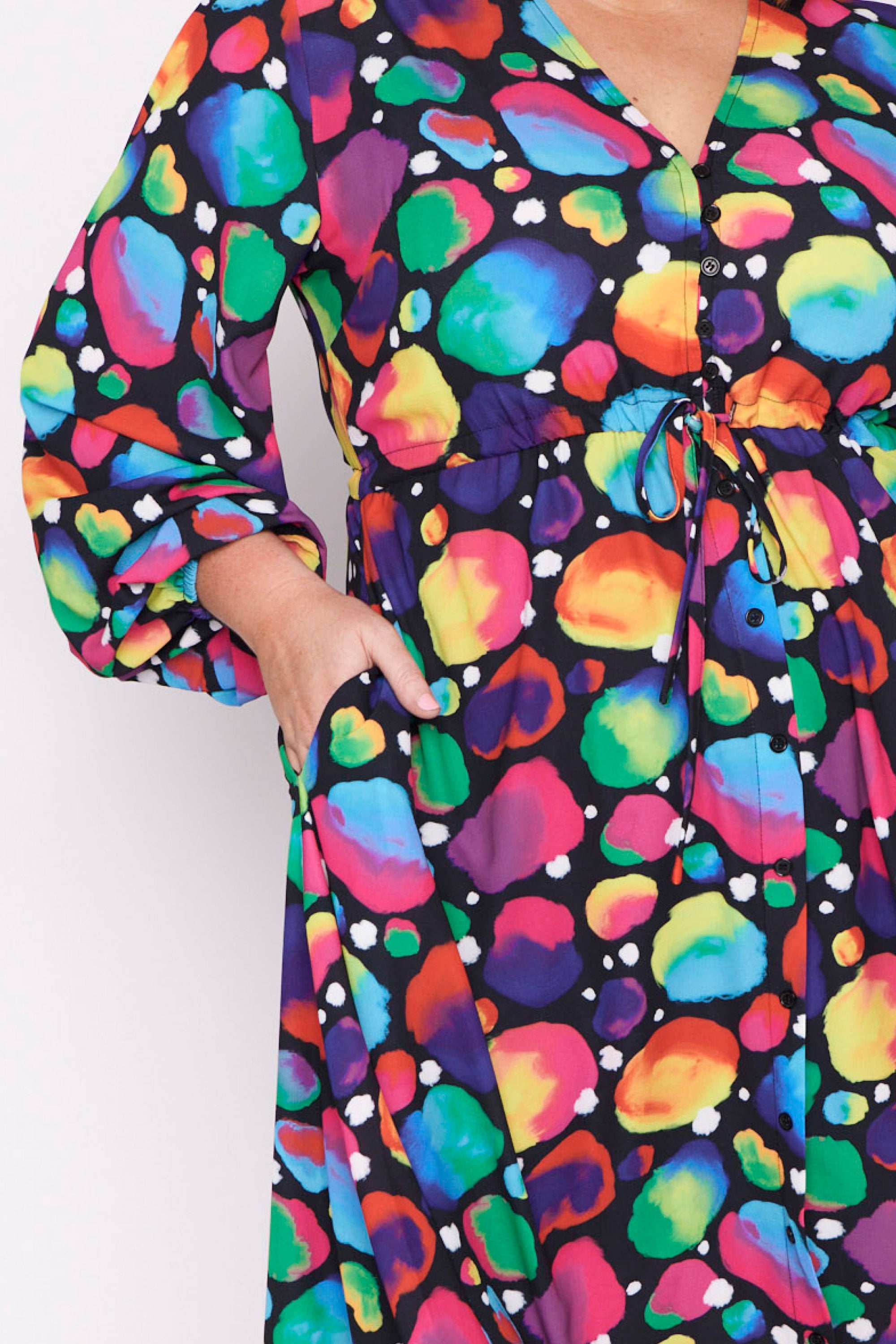 Marlene Arty Spot Dress – Arty Spot midi dress