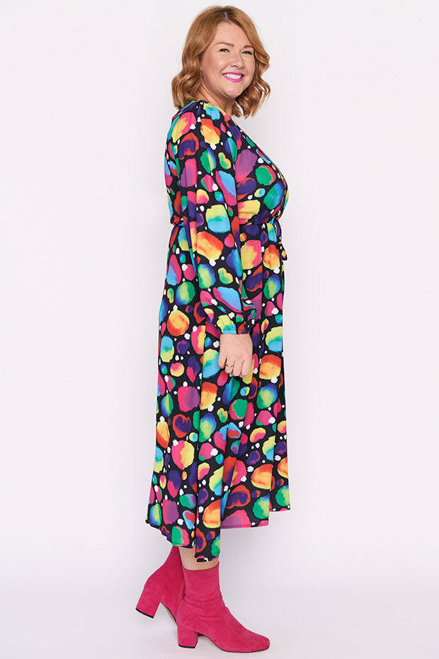 Marlene Arty Spot Dress – Arty Spot midi dress