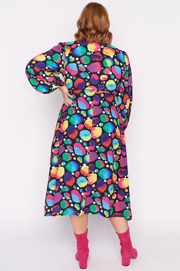 Marlene Arty Spot Dress – Arty Spot midi dress