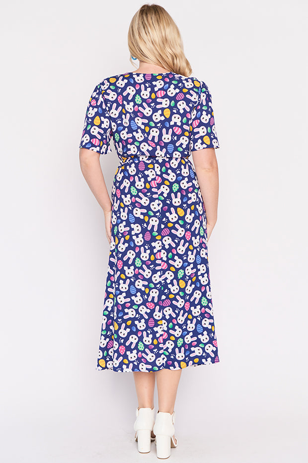 Michelle Bunny Trail Easter Dress – Bunny Trail Easter midi dress