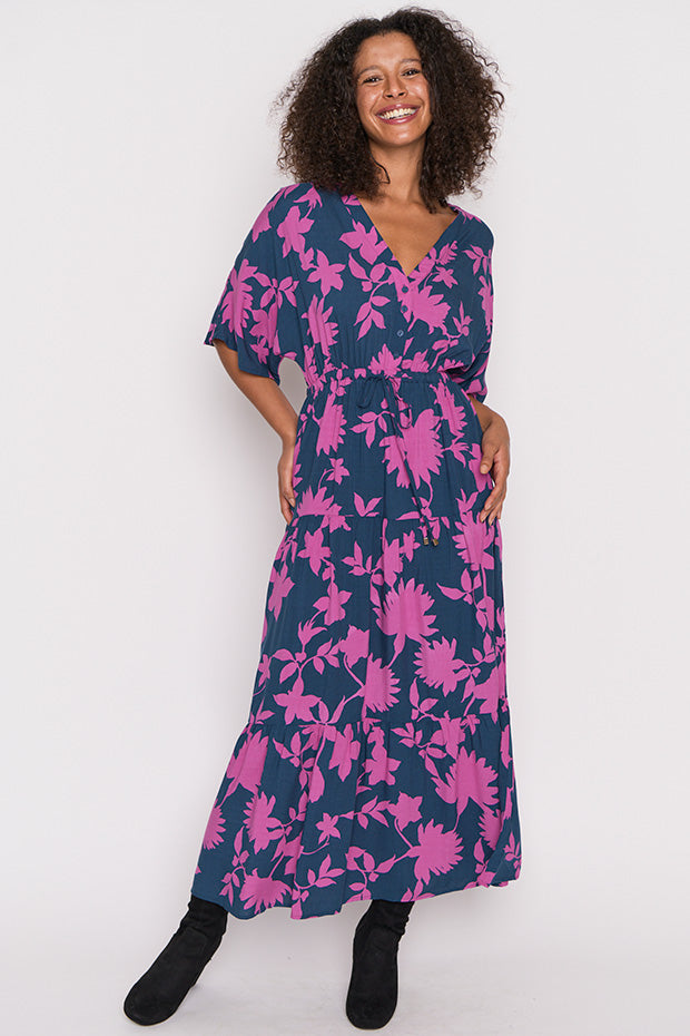 Maddie Contrast Ivy Dress – Contrast Ivy maxi dress