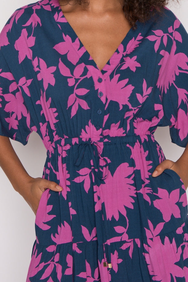 Maddie Contrast Ivy Dress – Contrast Ivy maxi dress