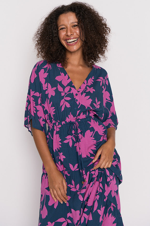Maddie Contrast Ivy Dress – Contrast Ivy maxi dress