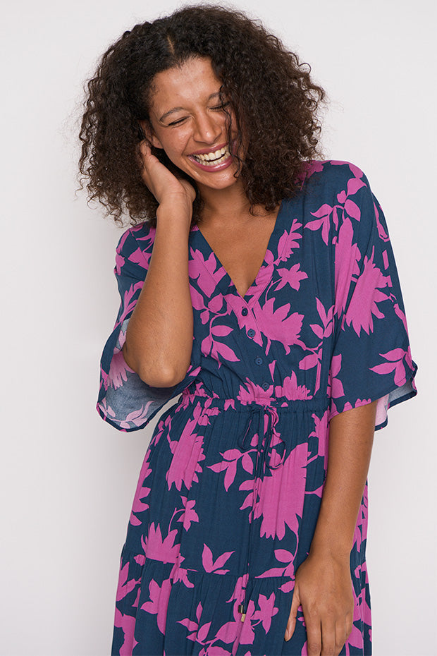 Maddie Contrast Ivy Dress – Contrast Ivy maxi dress