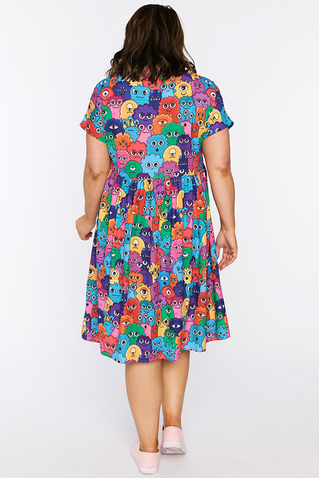 Bam Monster Emotions Dress – Monster Emotions midi dress