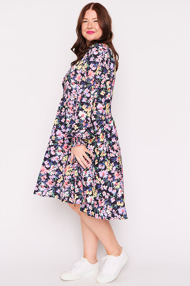Harlow Sorbet Garden Dress – Sorbet Garden shirt dress