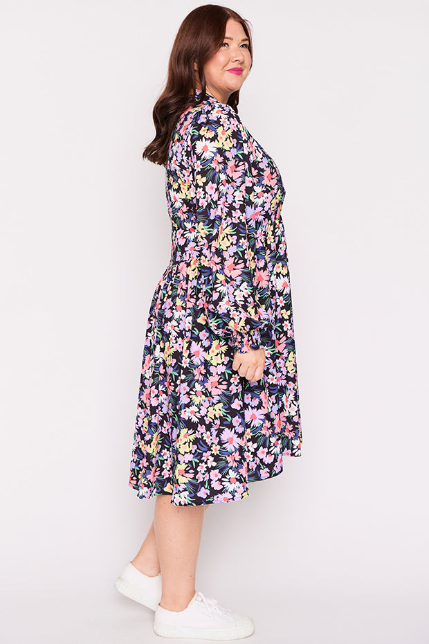Harlow Sorbet Garden Dress – Sorbet Garden shirt dress