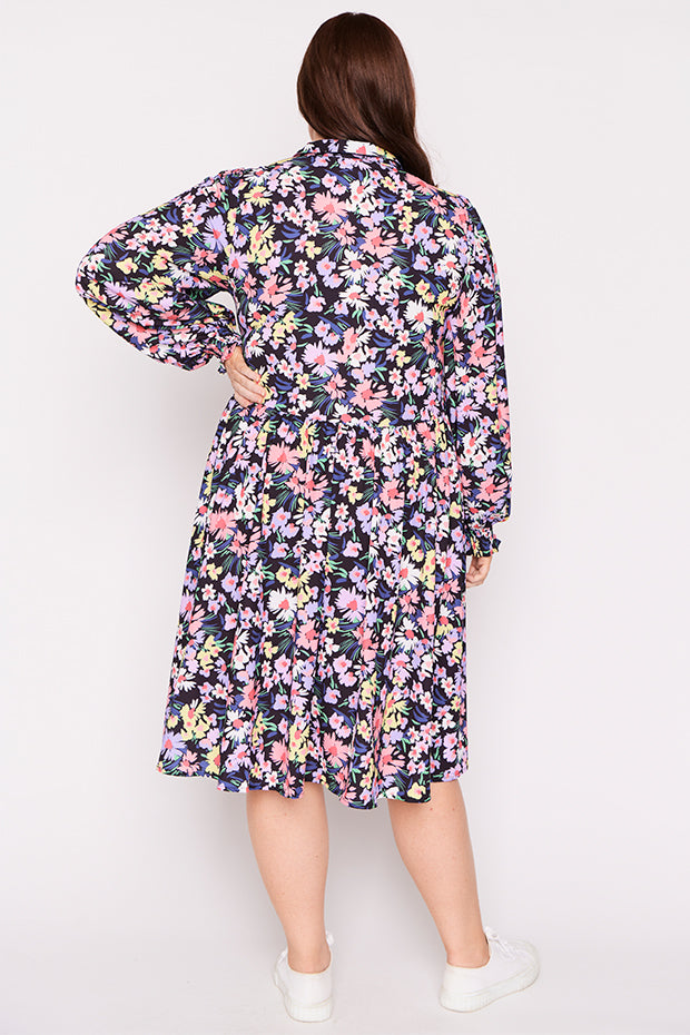 Harlow Sorbet Garden Dress – Sorbet Garden shirt dress