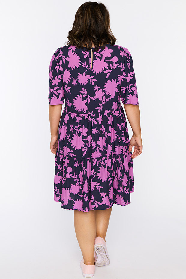 Izzie Contrast Ivy Dress – Contrast Ivy mini dress