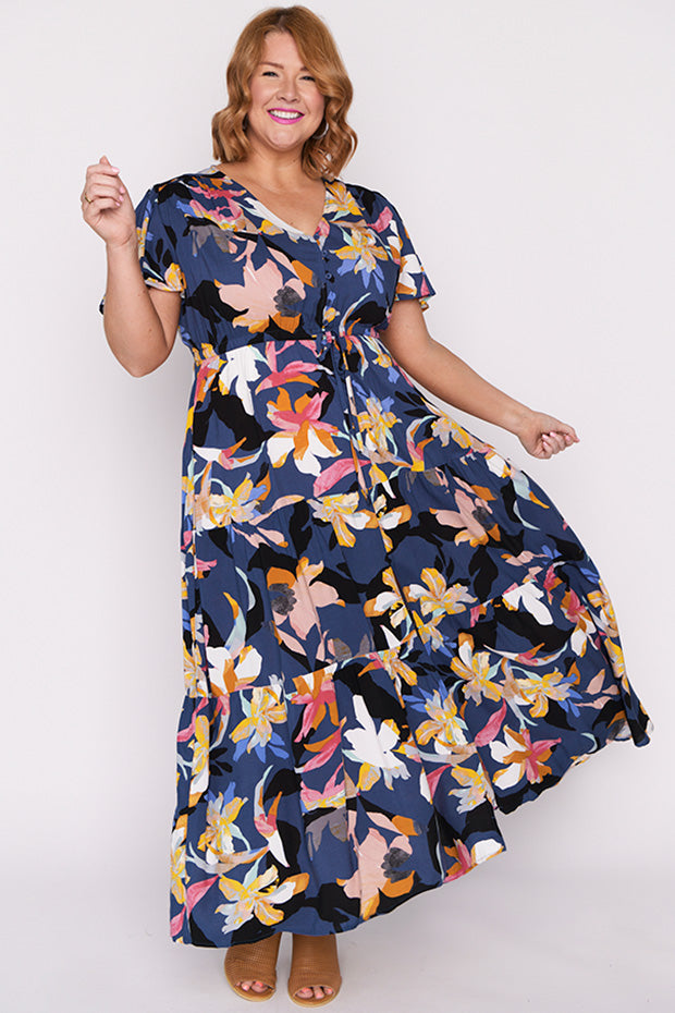 Alexia 80's Pop Maxi Dress – 80's Pop maxi dress