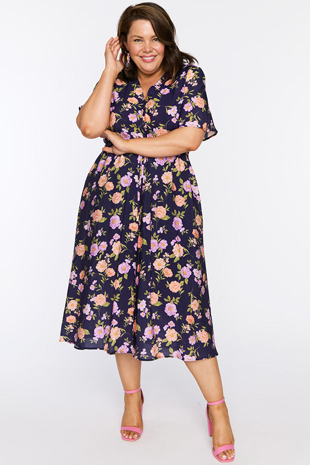 Mary Budding Romance Dress – Budding Romance midi dress