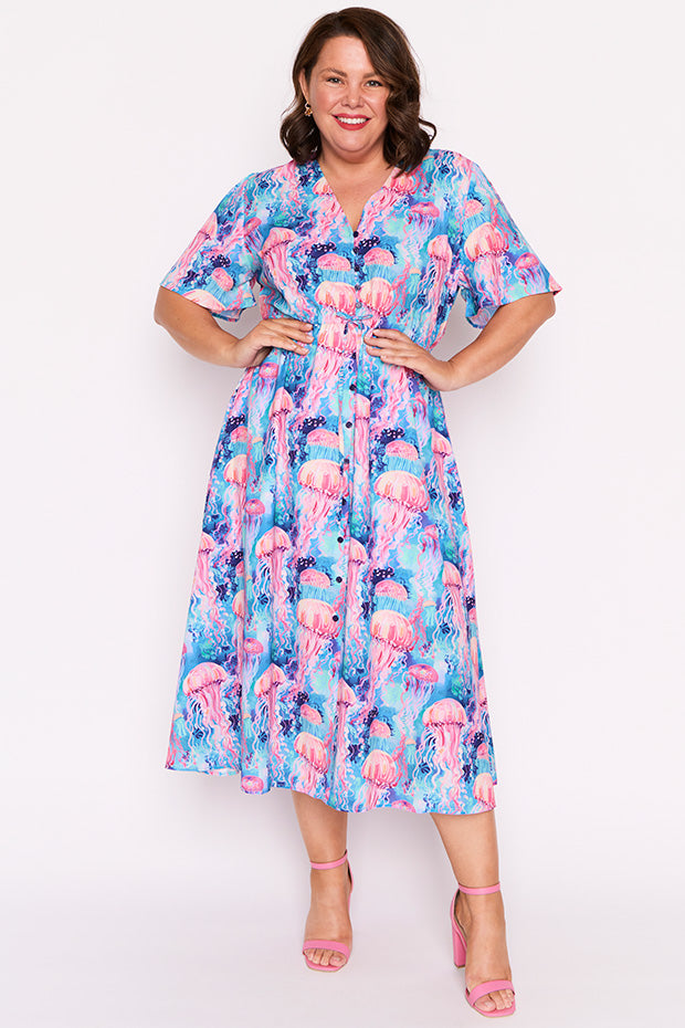 Marley Jelly Dress – Jelly midi dress