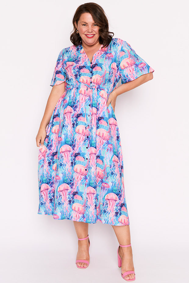 Marley Jelly Dress – Jelly midi dress