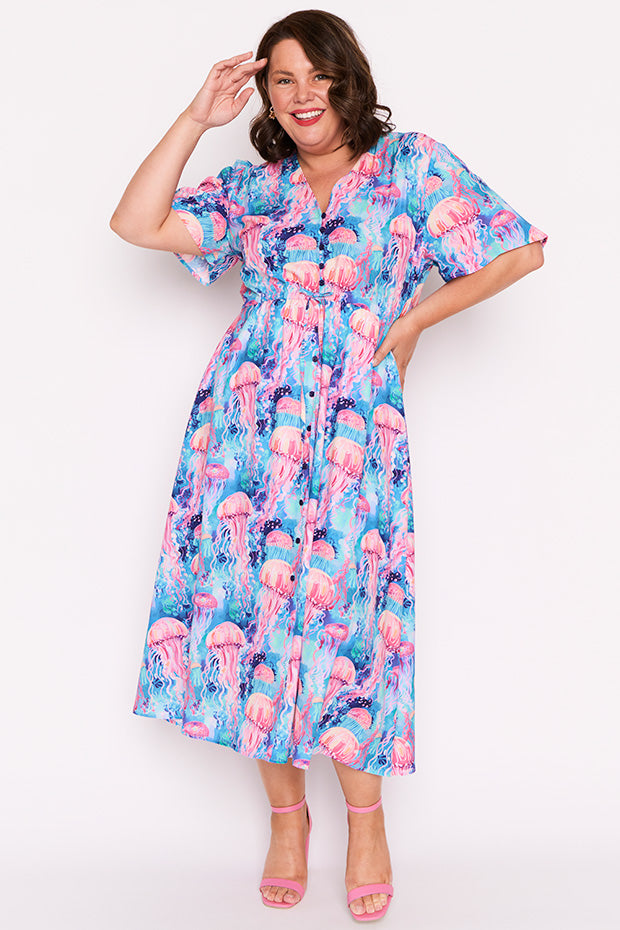 Marley Jelly Dress – Jelly midi dress