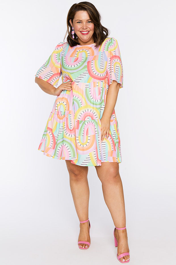 Jackson Rainbow Vibing Dress – Rainbow Vibing mini dress