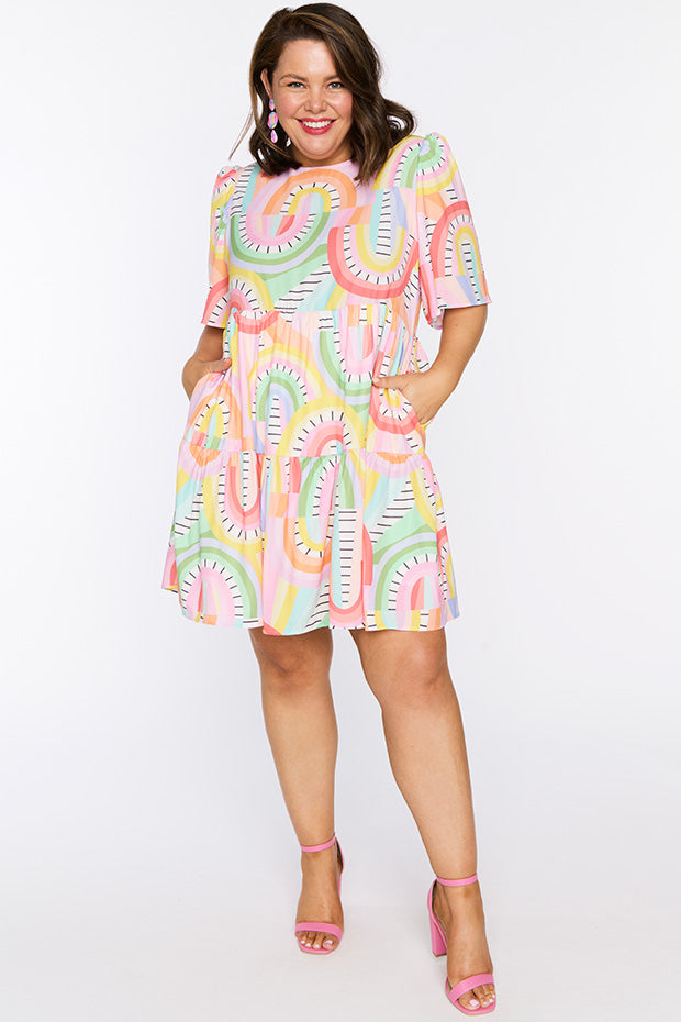 Jackson Rainbow Vibing Dress – Rainbow Vibing mini dress