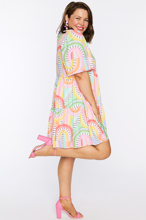 Jackson Rainbow Vibing Dress – Rainbow Vibing mini dress