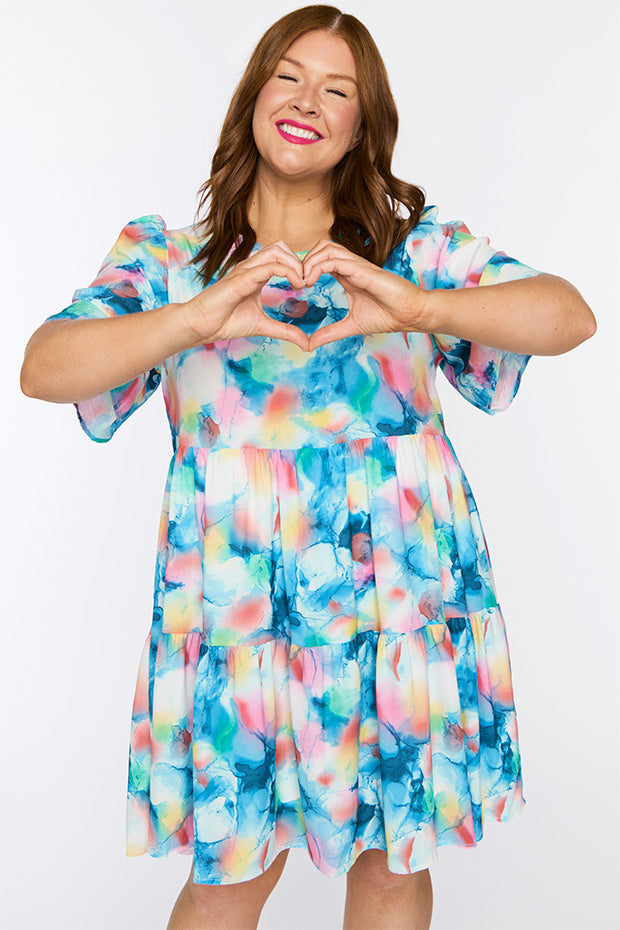 Jackson Watercolour Dreams Dress – Watercolour Dreams mini dress