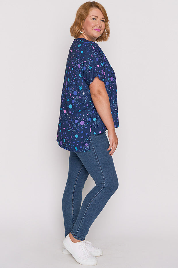 Serena Nebula Top – Nebula loose top