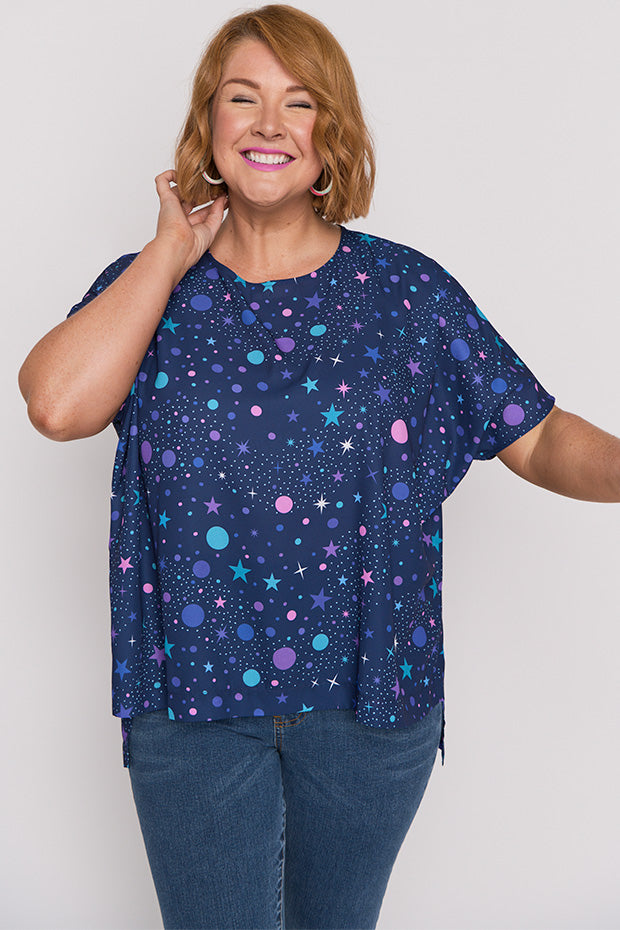 Serena Nebula Top – Nebula loose top