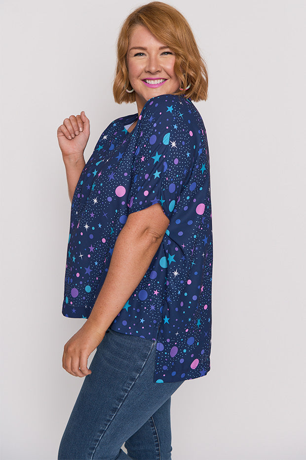 Serena Nebula Top – Nebula loose top