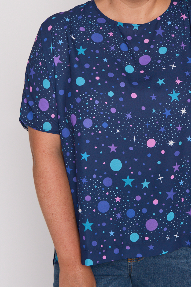 Serena Nebula Top – Nebula loose top